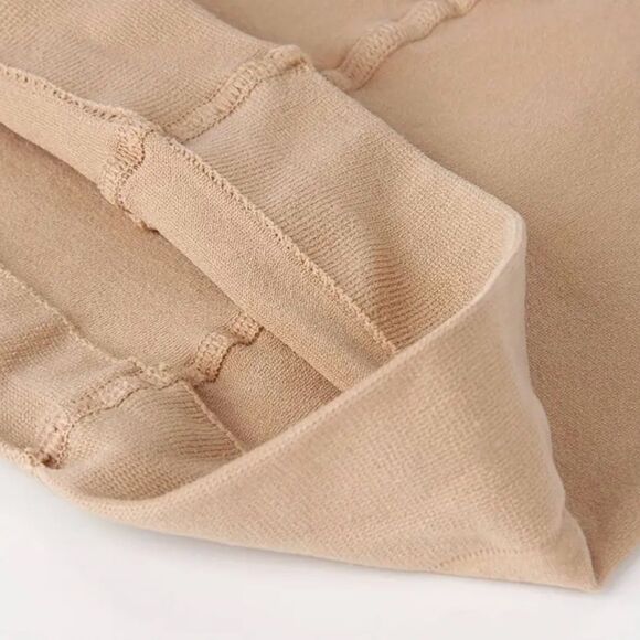 Solid Tights - 4 pack: Black, Beige, Gray, Brown - Picture 4 of 6